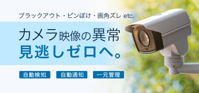 SK VMS　カメラ映像の異常検知システム